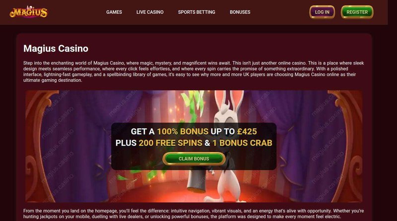 What makes the Magius Casino app stand out for UK players? in United Kingdom